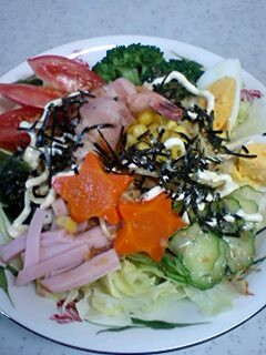 野菜たっぷり★ラーメンサラダ-レシピのメイン写真