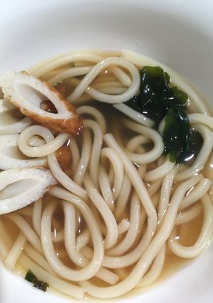 1人分美味しいおうどん-レシピのメイン写真