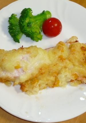 マヨポテトの鮭のオーブン焼き-レシピのメイン写真