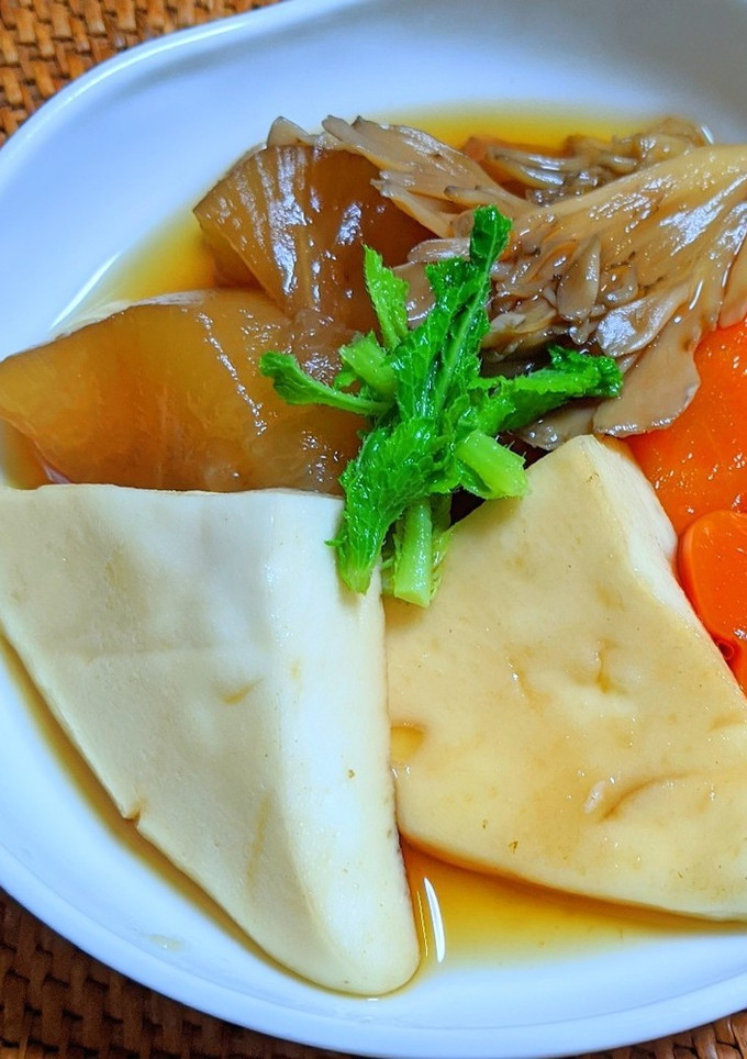大根とハンペンのおでん風煮物-レシピのメイン写真