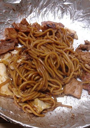 鉄板で作ったお店の味に近いソース焼きそば-レシピのメイン写真