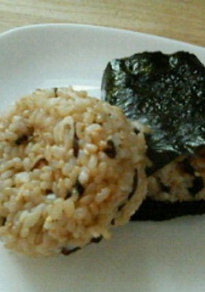 うちの玄米おにぎり-レシピのメイン写真