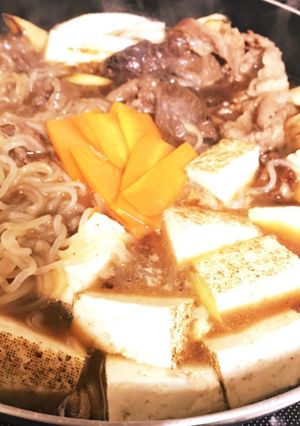 甘くない！辛党派のスタミナすき焼き-レシピのメイン写真