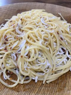 しらすだけ!簡単ペペロンチーノ-レシピのメイン写真