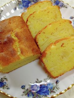 しっとり簡単リンゴのパウンドケーキ-レシピのメイン写真