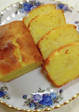 しっとり簡単リンゴのパウンドケーキ-レシピのメイン写真
