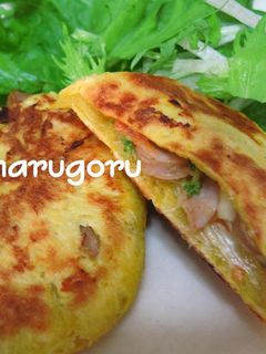 フライパンで焼く☆かぼちゃパン?!☆-レシピのメイン写真