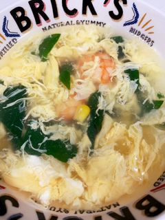 海老とほうれん草の卵スープ★-レシピのメイン写真