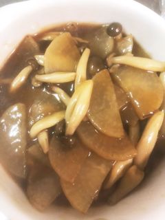 大根としめじのあんかけ煮-レシピのメイン写真