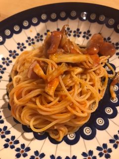 ソーセージと舞茸のトマトソースパスタ-レシピのメイン写真