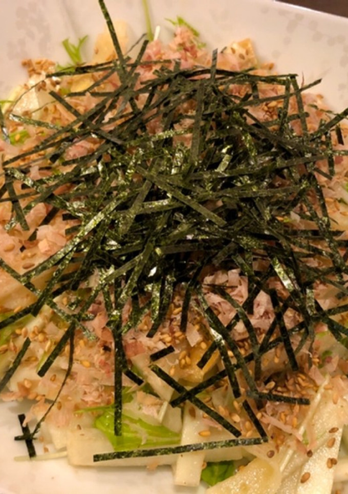 大根と油揚げの和風サラダ-レシピのメイン写真
