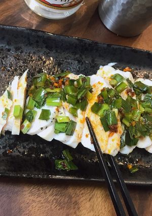 サラダチキンアレンジ♡簡単ニラだれ！！-レシピのメイン写真