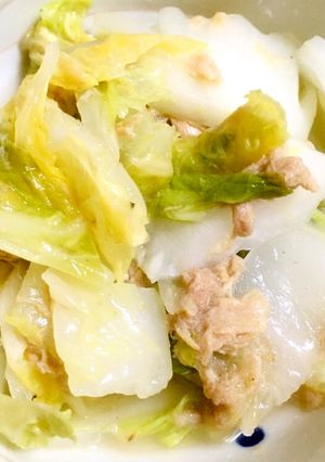 簡単白菜のシーチキン煮-レシピのメイン写真