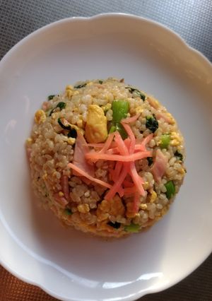 玄米チャーハン-レシピのメイン写真