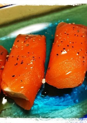 クリームチーズのスモークサーモン巻き-レシピのメイン写真