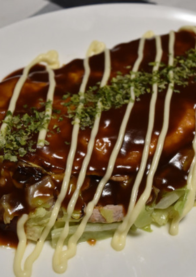 大和芋入りとんぺい焼き-レシピのメイン写真