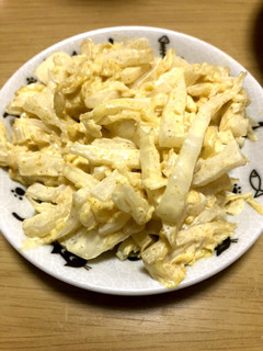 超簡単に!カレー風味の白菜のサラダ-レシピのメイン写真
