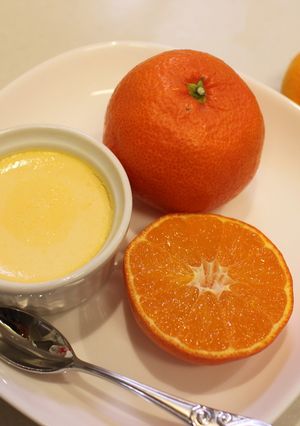 小原紅早生（おばらべにわせ）プリン-レシピのメイン写真