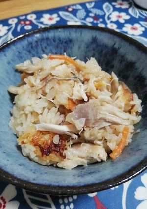 Xmas次の日はケンタッキー炊込みご飯-レシピのメイン写真