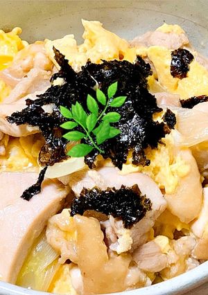 ＊親子丼＊-レシピのメイン写真