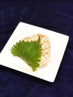 茗荷のおかかごまむすび-レシピのメイン写真