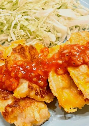 胸肉なのにしっかりジューシー鶏肉ピカタ！-レシピのメイン写真