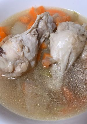 簡単！手羽元のコンソメスープ-レシピのメイン写真