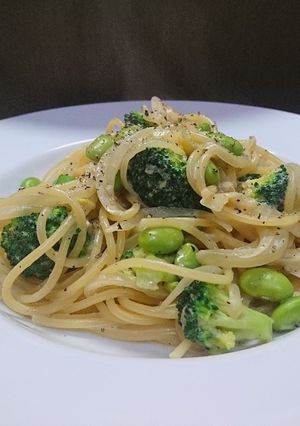 低カロリー！豆乳クリームパスタ♪-レシピのメイン写真