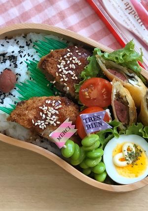 毎日のお弁当♪チーズ春巻き-レシピのメイン写真