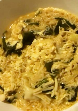 インスタントラーメン雑炊（おじや）-レシピのメイン写真