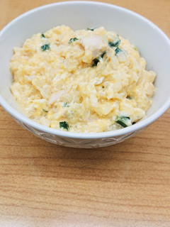 鶏肉と玉子の雑炊-レシピのメイン写真