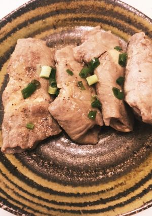 ポン酢であっさり☆豆腐の肉巻き-レシピのメイン写真