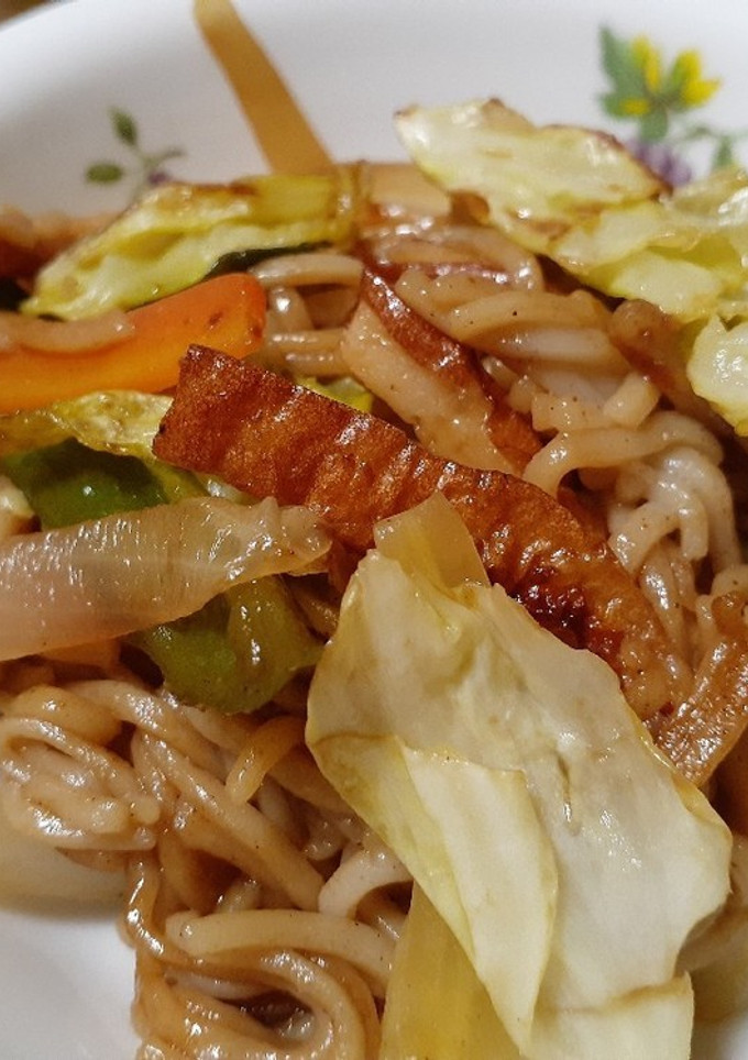 茹で蕎麦炒め☆-レシピのメイン写真