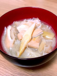 ♡切り干し大根と長ネギとお揚げの味噌汁♡-レシピのメイン写真