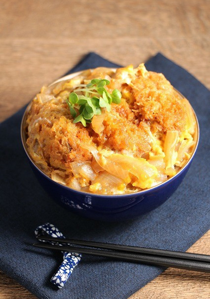 簡単！カキフライ丼☆とろとろ玉葱-レシピのメイン写真