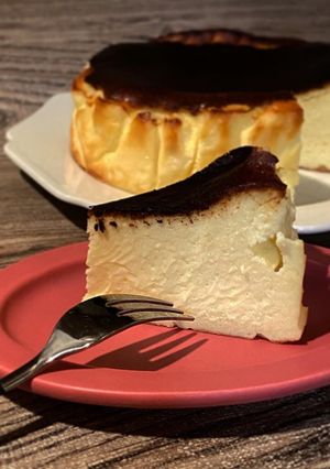濃厚バスク風チーズケーキ-レシピのメイン写真