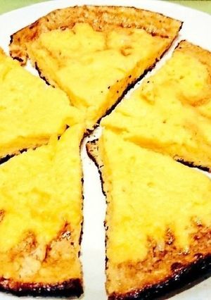 フライパンで作る焼きプディング-レシピのメイン写真