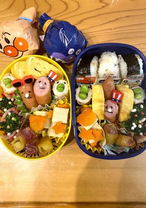 4歳、2歳のお弁当-レシピのメイン写真
