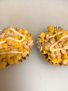 コーンとシーチキンのマヨネーズ焼き-レシピのメイン写真
