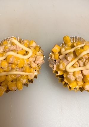 コーンとシーチキンのマヨネーズ焼き-レシピのメイン写真