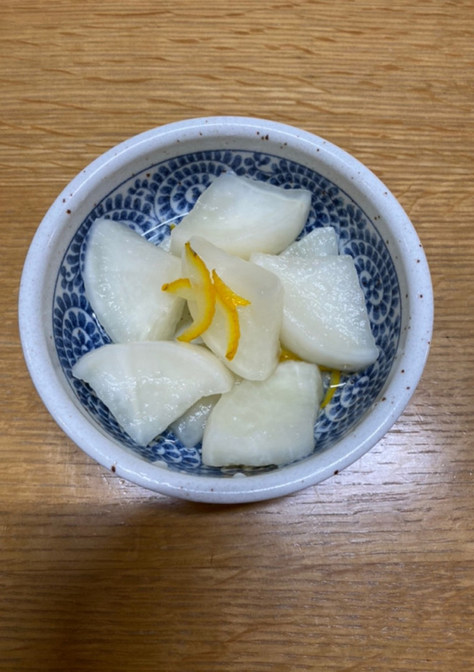 ゆず風味、大根の漬物-レシピのメイン写真