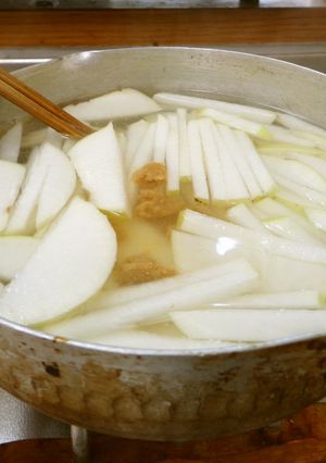 最速の大根たっぷりの味噌汁-レシピのメイン写真