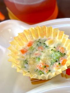 【離乳食中期7ヶ月〜】野菜ミルクスープ-レシピのメイン写真