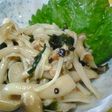 レンジで、簡単・ヘルシーきのこ梅和え♪