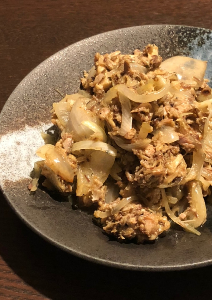 サバ缶のカレーマヨ炒め-レシピのメイン写真