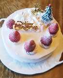 クリスマスケーキデコレーション♪初心者用