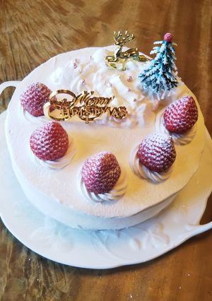 クリスマスケーキデコレーション♪初心者用-レシピのメイン写真