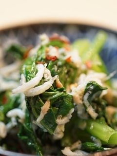 青梗菜しらす炒め☆-レシピのメイン写真