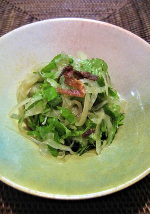 セロリの葉と玉ねぎのナムル-レシピのメイン写真