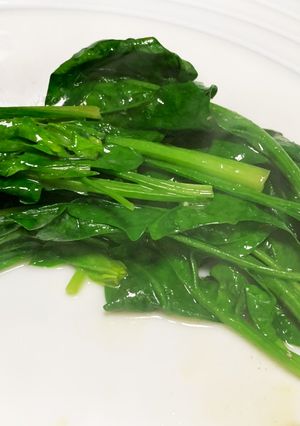 【基本】ほうれん草のソテー-レシピのメイン写真